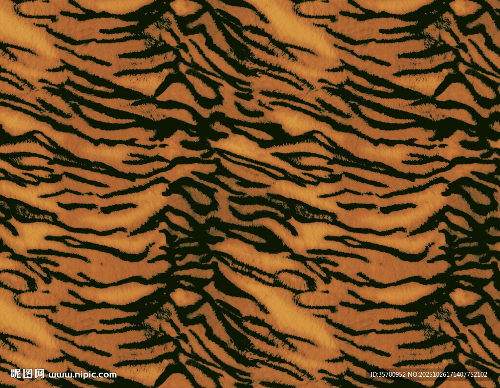 老虎纹理图案