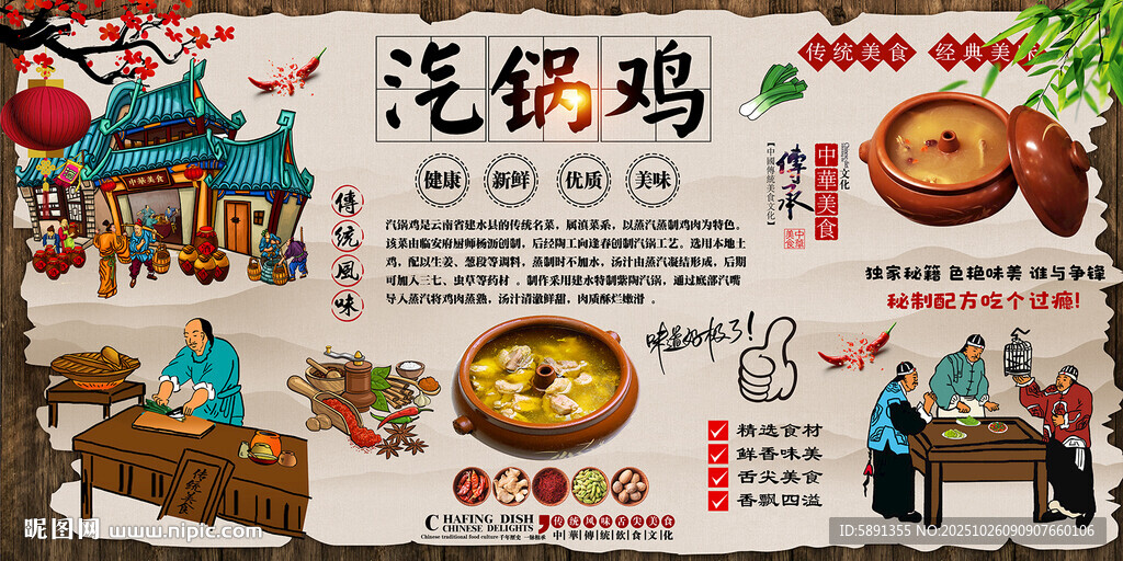 汽锅鸡