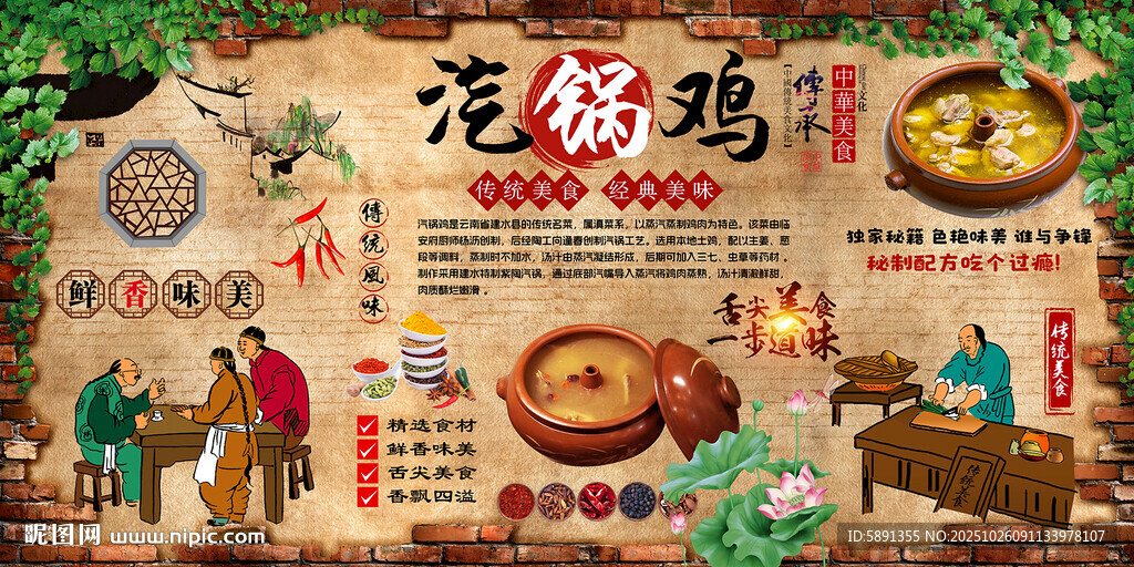 汽锅鸡