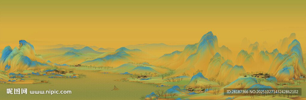 古代风景  复刻