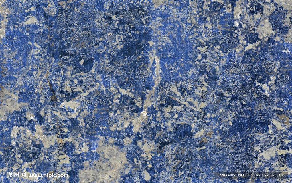 蓝色纹理大理石材质