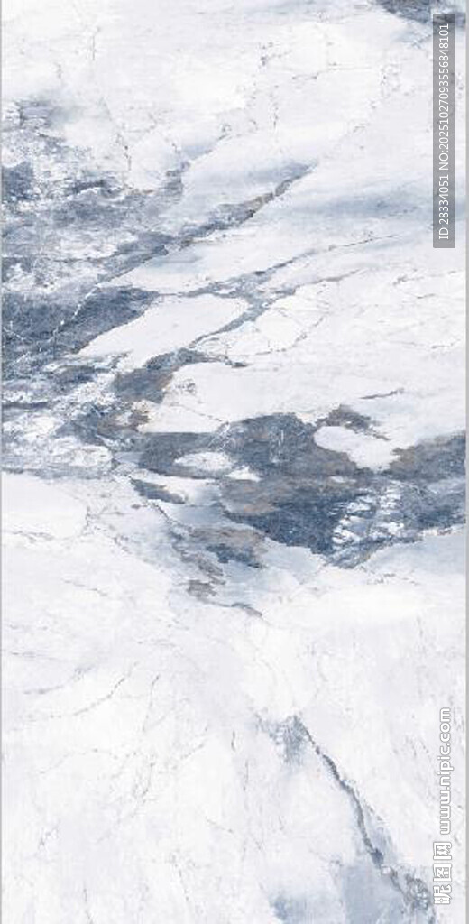 蓝灰色大理石纹理图案