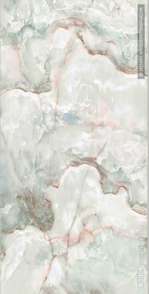 浅绿色大理石纹理图案