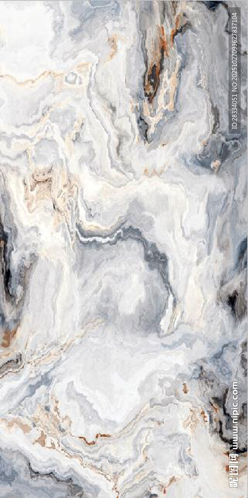 蓝玛瑙大理石纹理图案
