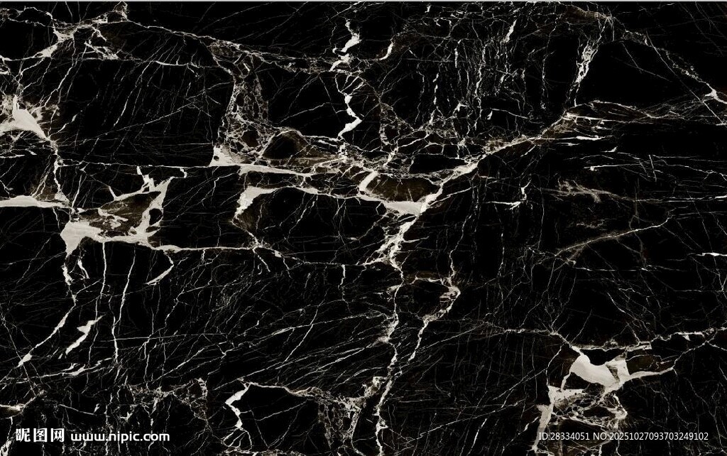 黑色大理石纹理图案