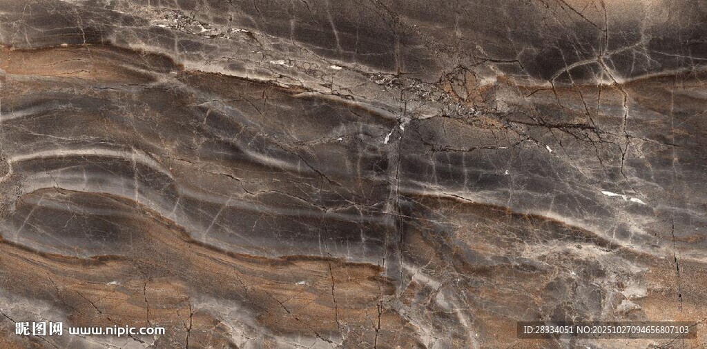 深棕色大理石石纹