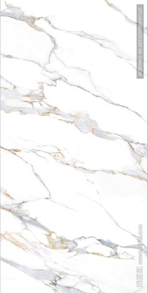 金色水墨大理石纹理背景图