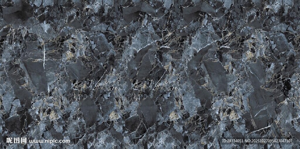 青灰色大理石纹理图案背景