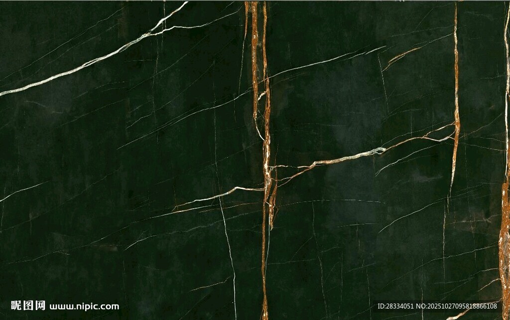 深绿大理石纹理背景