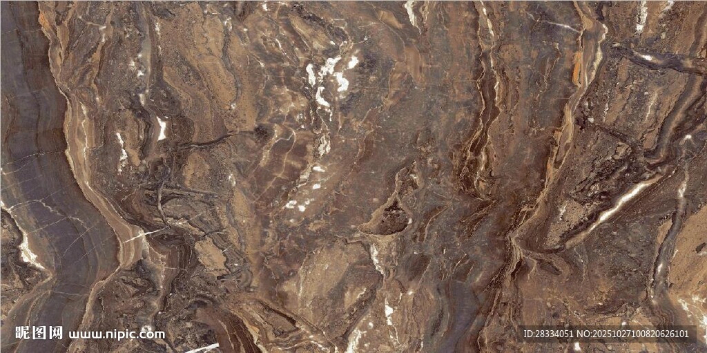 深棕色大理石石纹