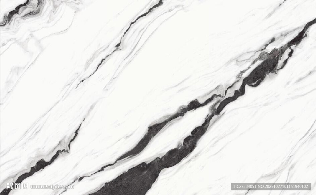 熊猫白大理石纹理图案