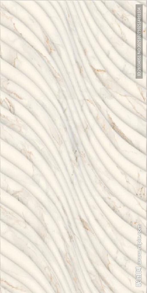 米白色波浪纹理背景图