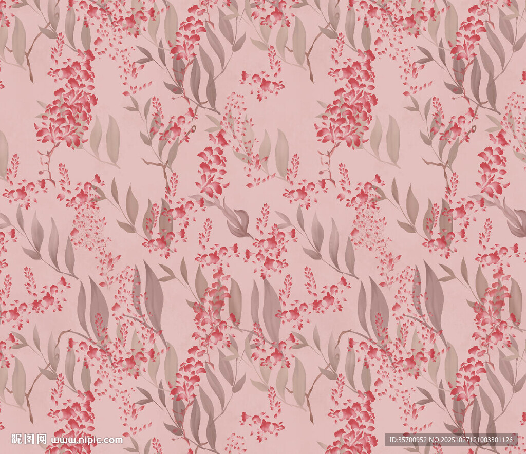 粉色花卉纹理图案背景