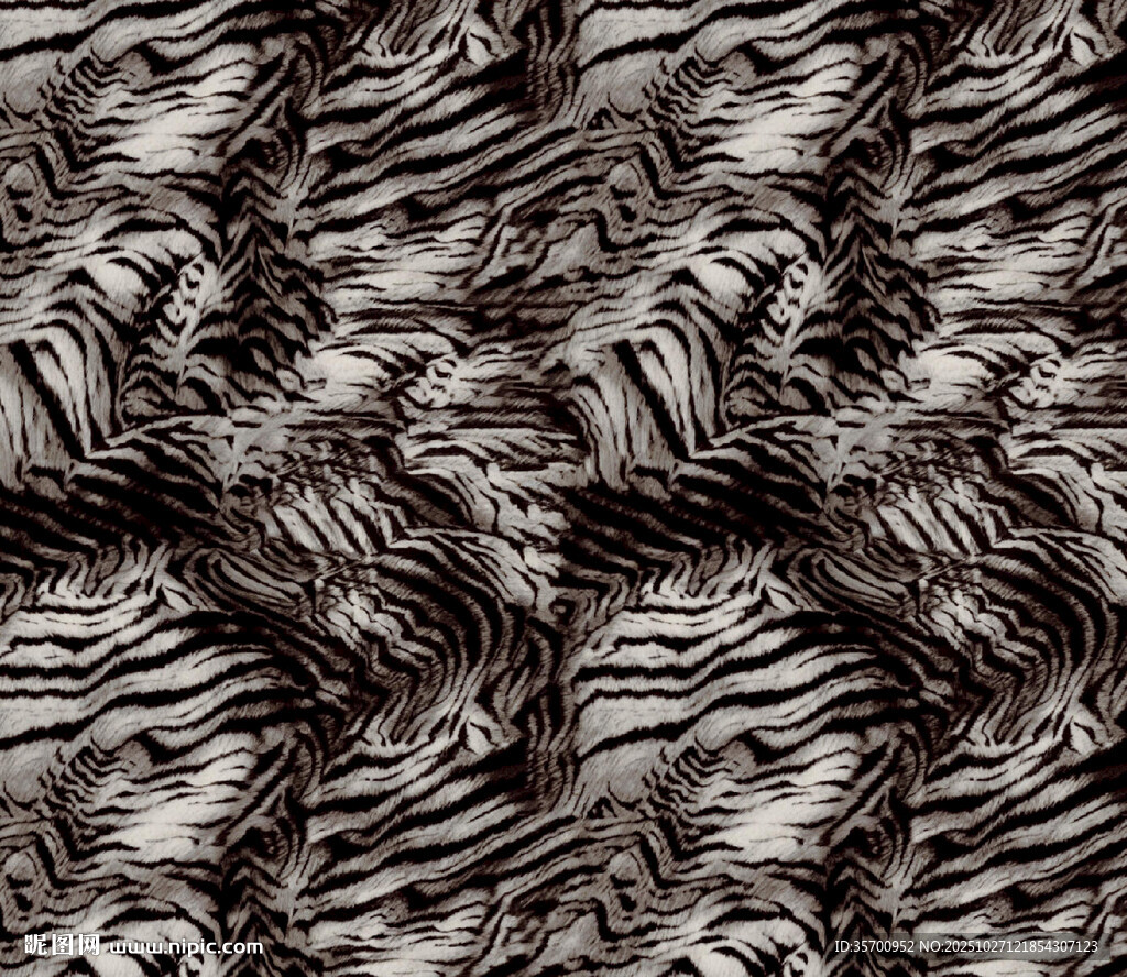 斑马纹图案纹理背景