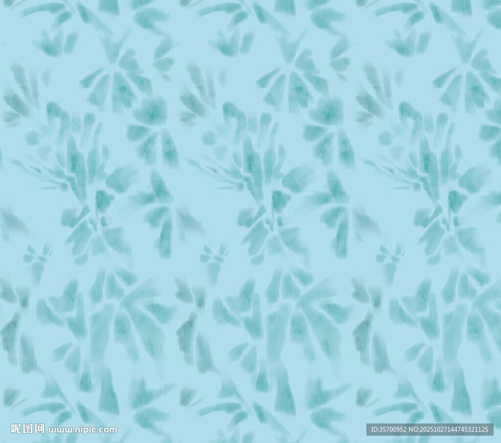 浅蓝色竹叶图案背景