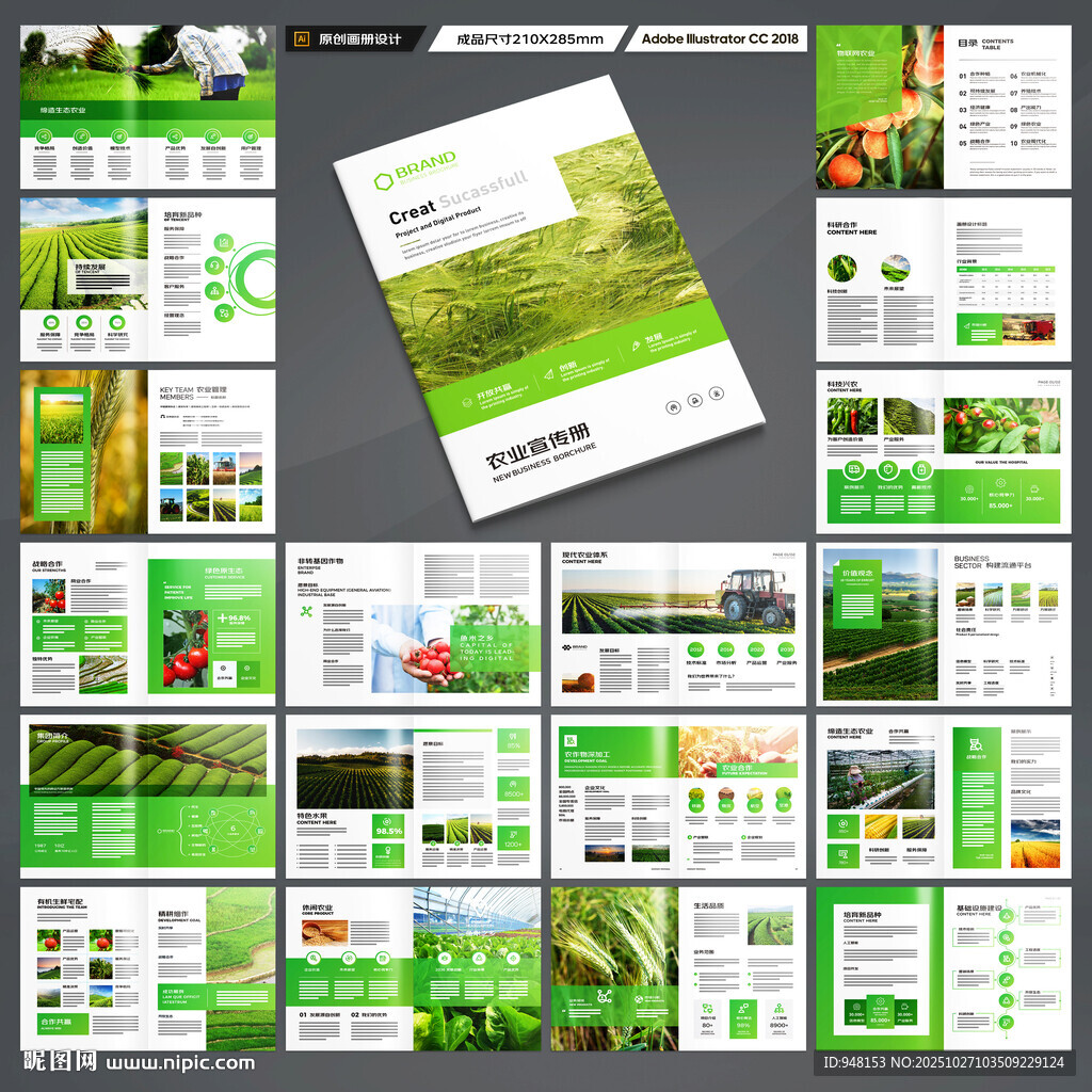 农业宣传册
