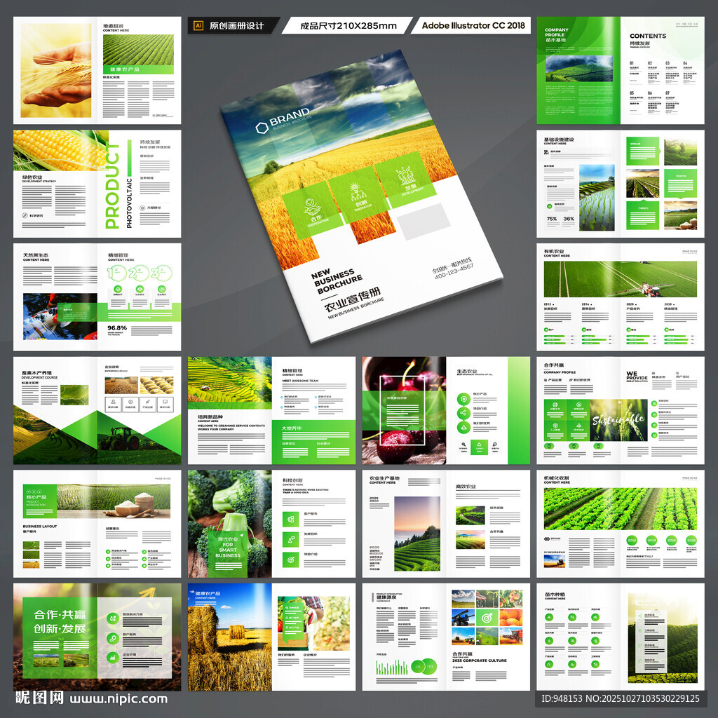 农产品画册