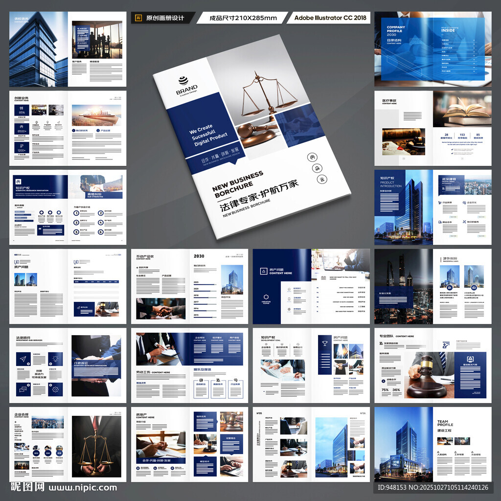 大气律师事务所画册