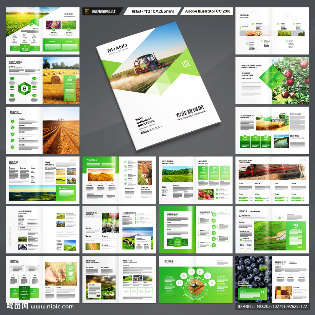 农业科技画册