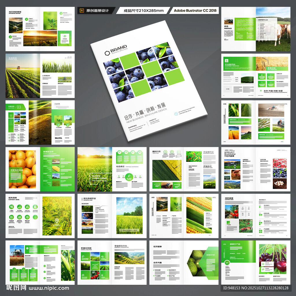 绿色农业画册