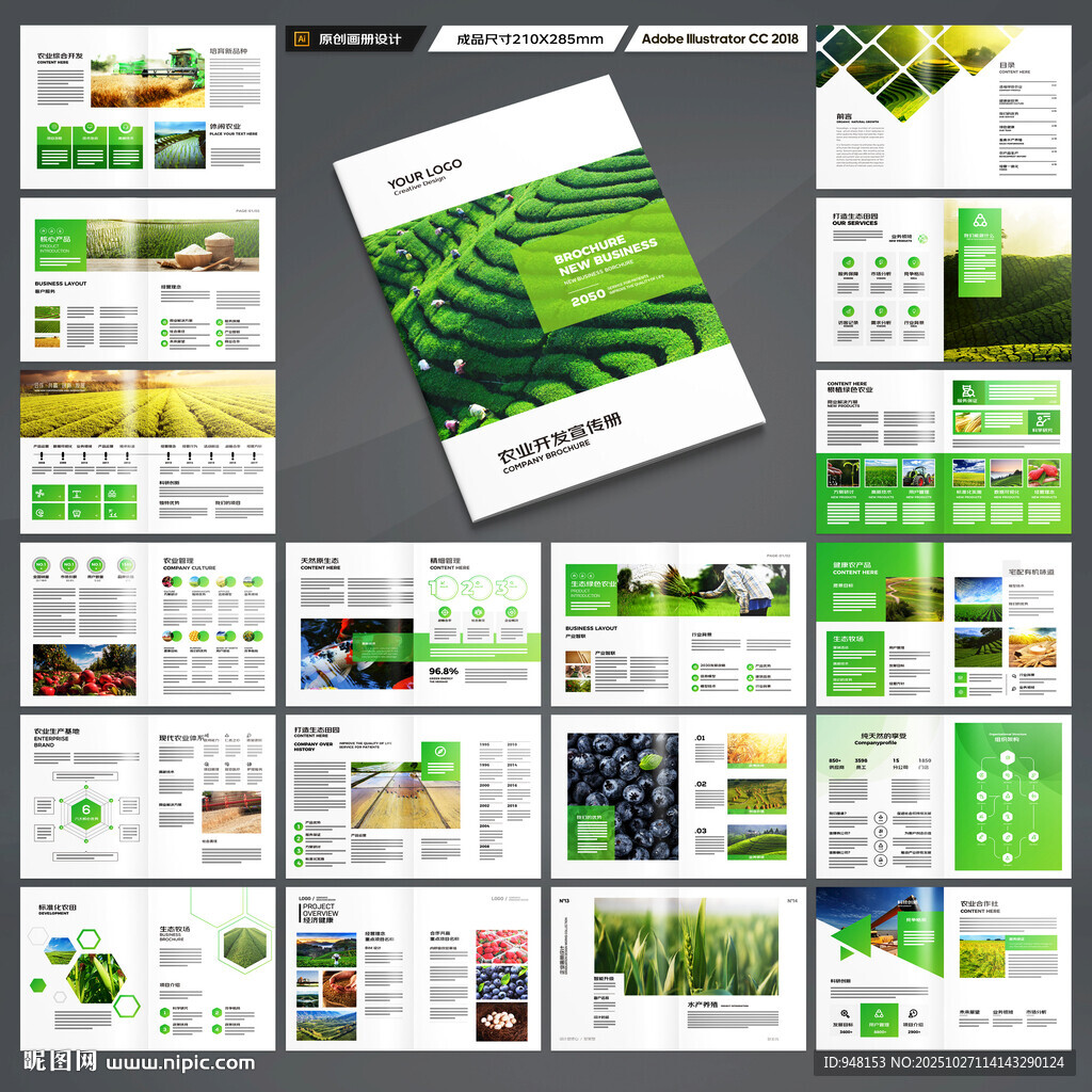 农业合作社画册