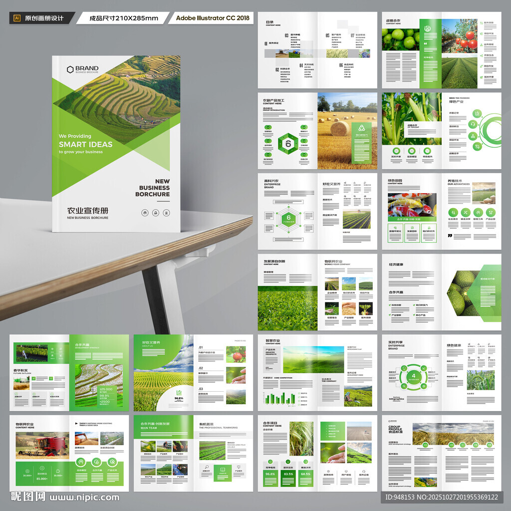 农业合作社画册
