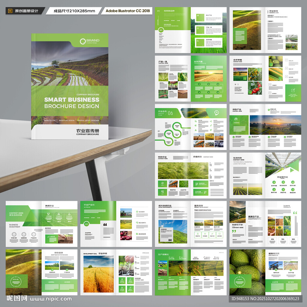 农产品画册