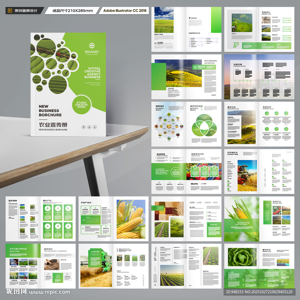 农产品画册