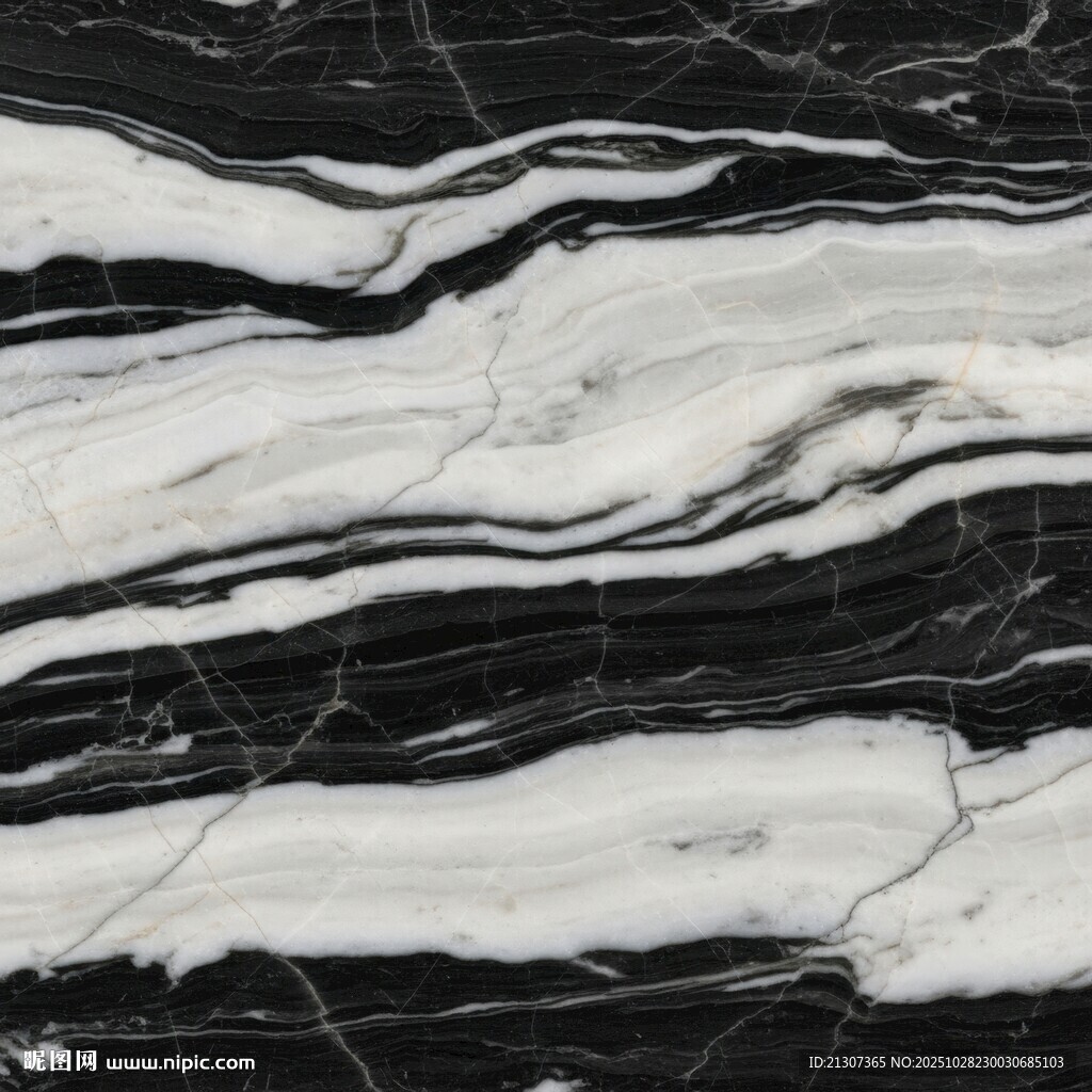 黑白大理石纹理图案