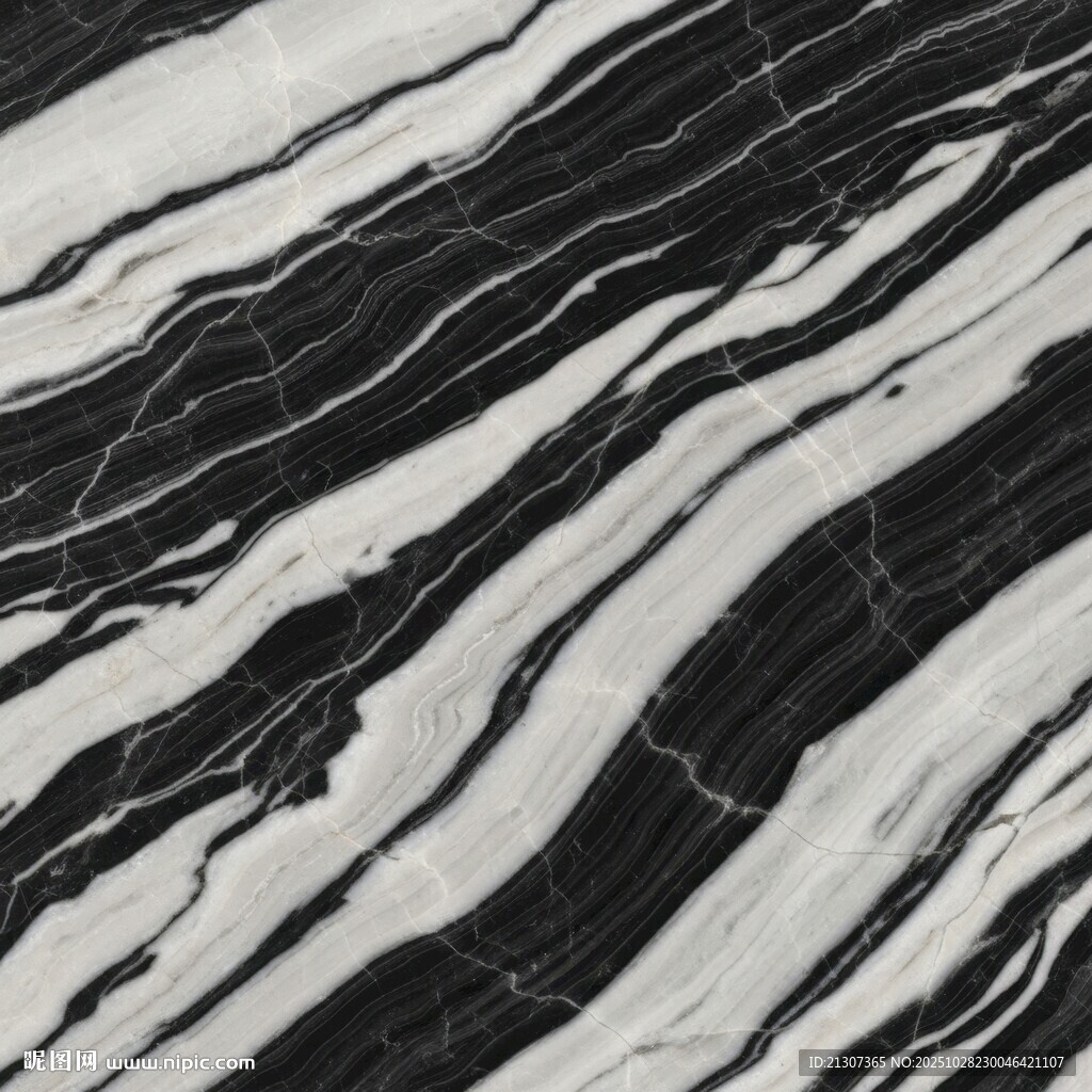 黑白大理石纹理图案