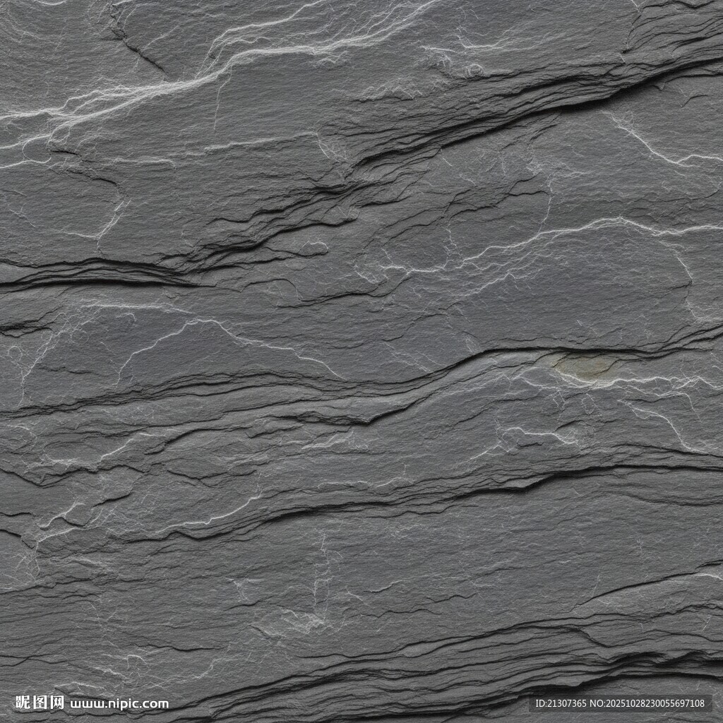 灰色纹理石板表面