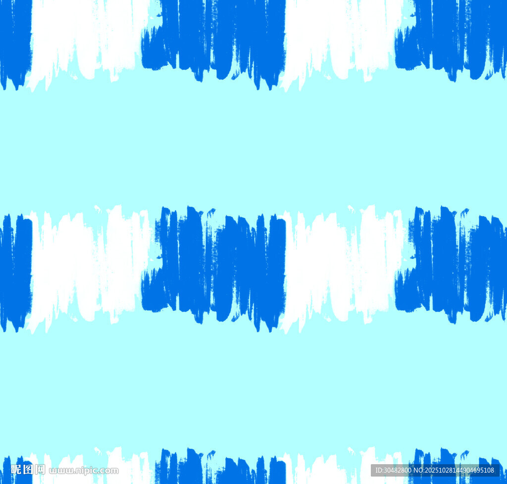 蓝白笔触图案背景纹理