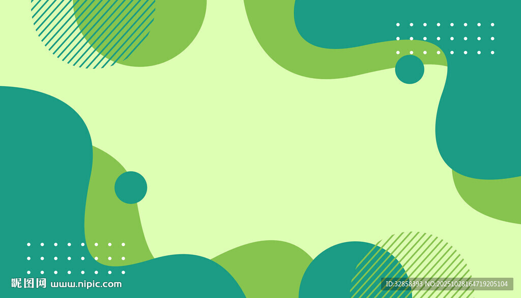 清新几何渐变抽象背景图