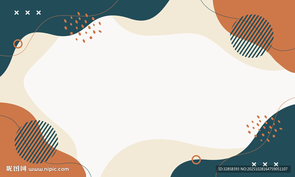 抽象几何风背景图案