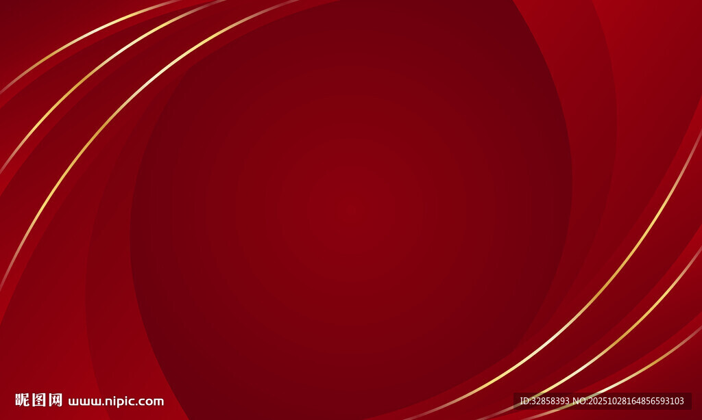 红色渐变线条背景图