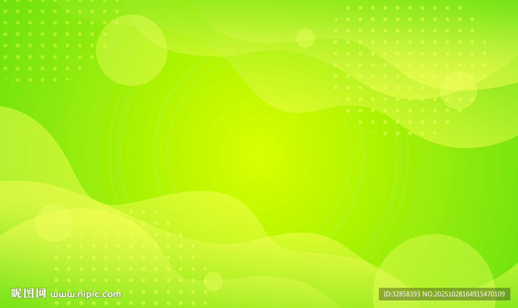 清新绿色梦幻背景图案