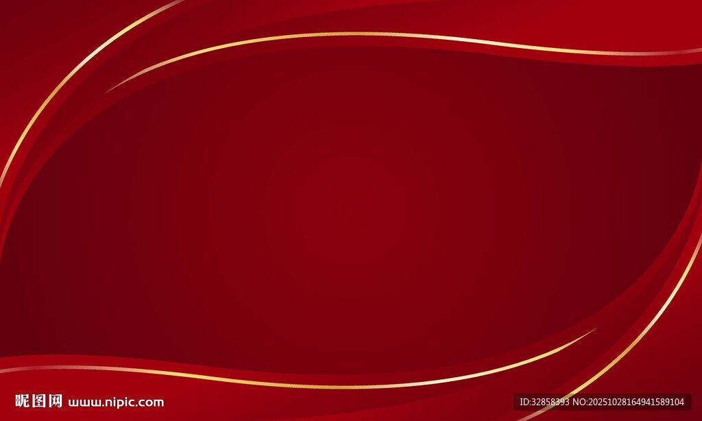 红色金边动感背景图