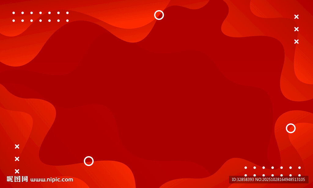 红色动感渐变抽象背景图