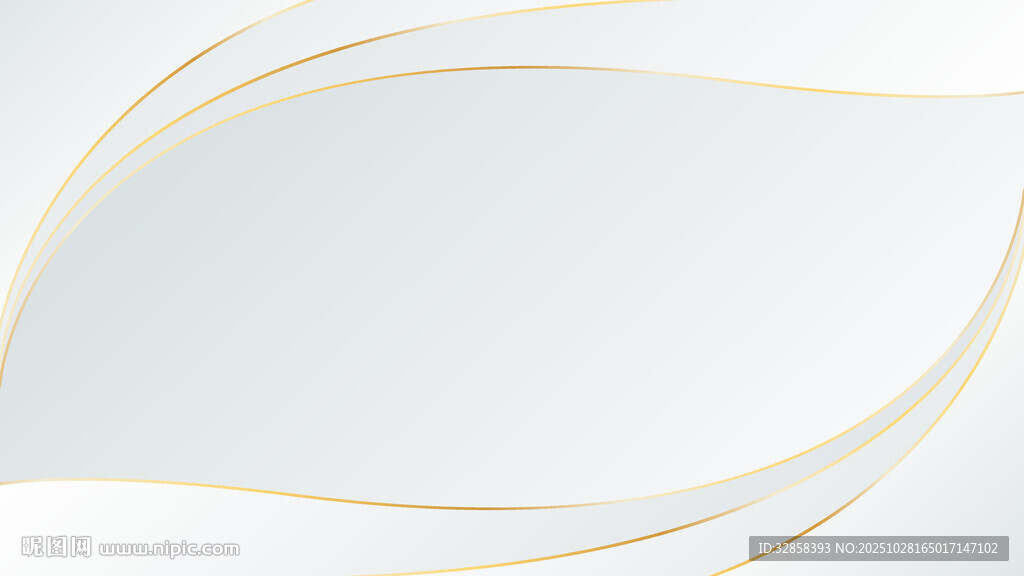 简约金色线条抽象背景图