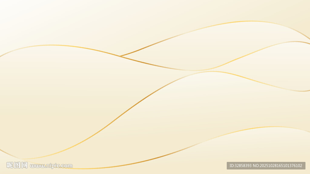 简约米色线条抽象背景图