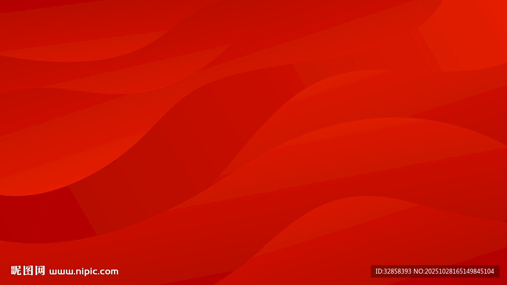 红色动感波浪背景图