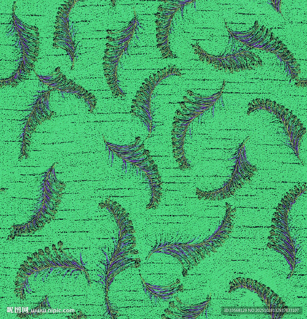 抽象 叶子 羽绒服