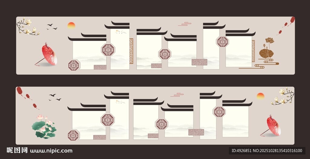 古典企业文化长廊