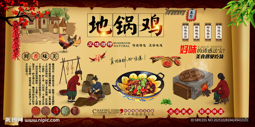 地锅鸡