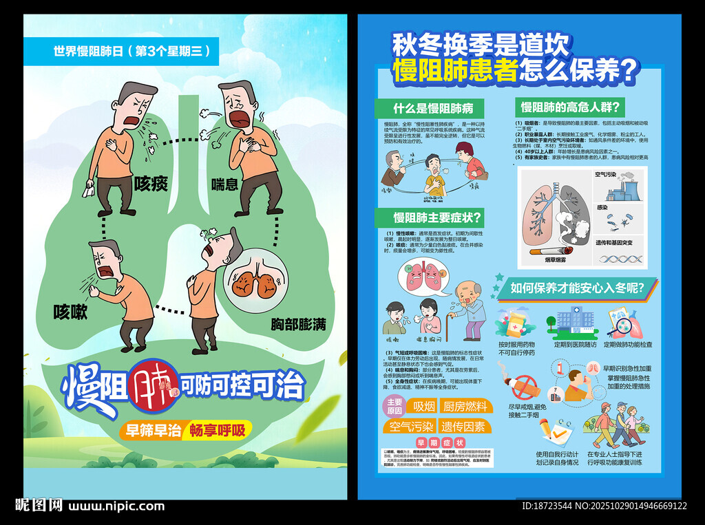 世界慢阻肺日海报