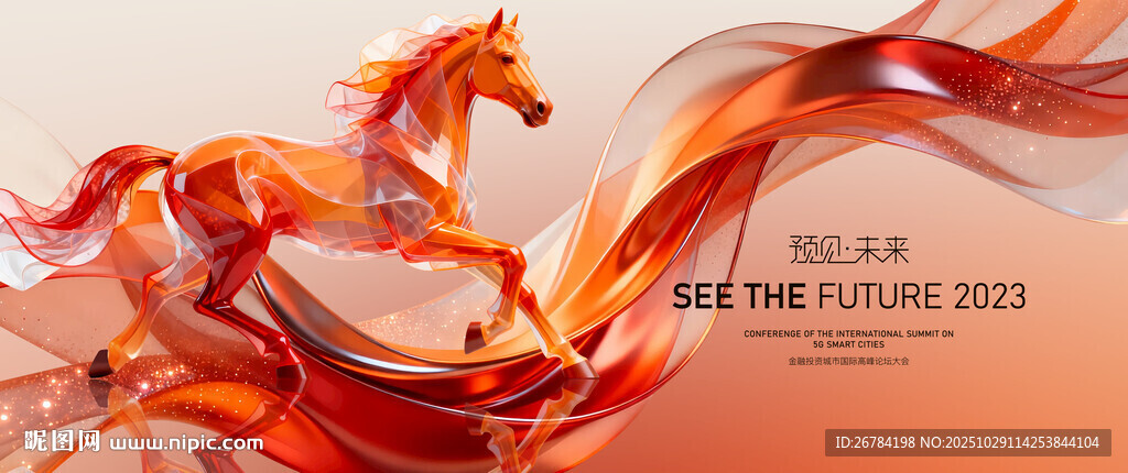 2026年 马年背景 