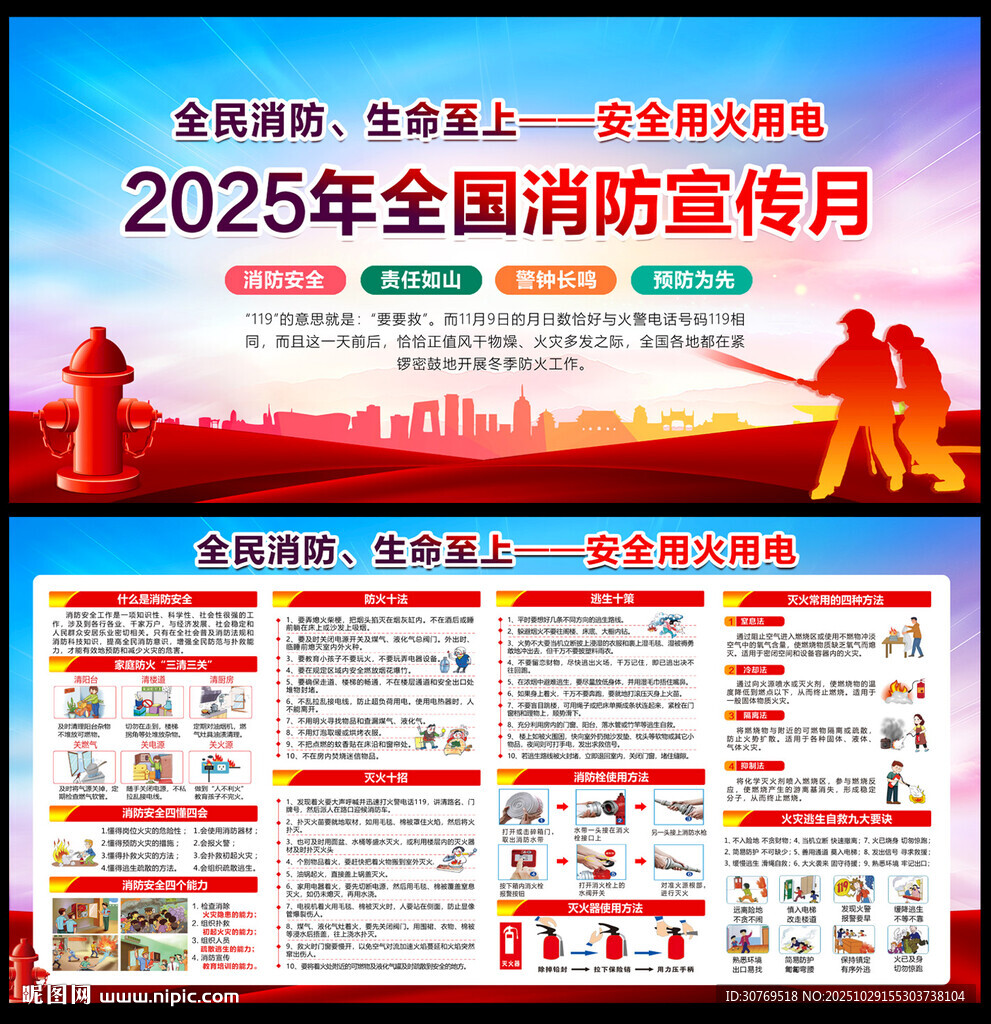 2025年119消防宣传月