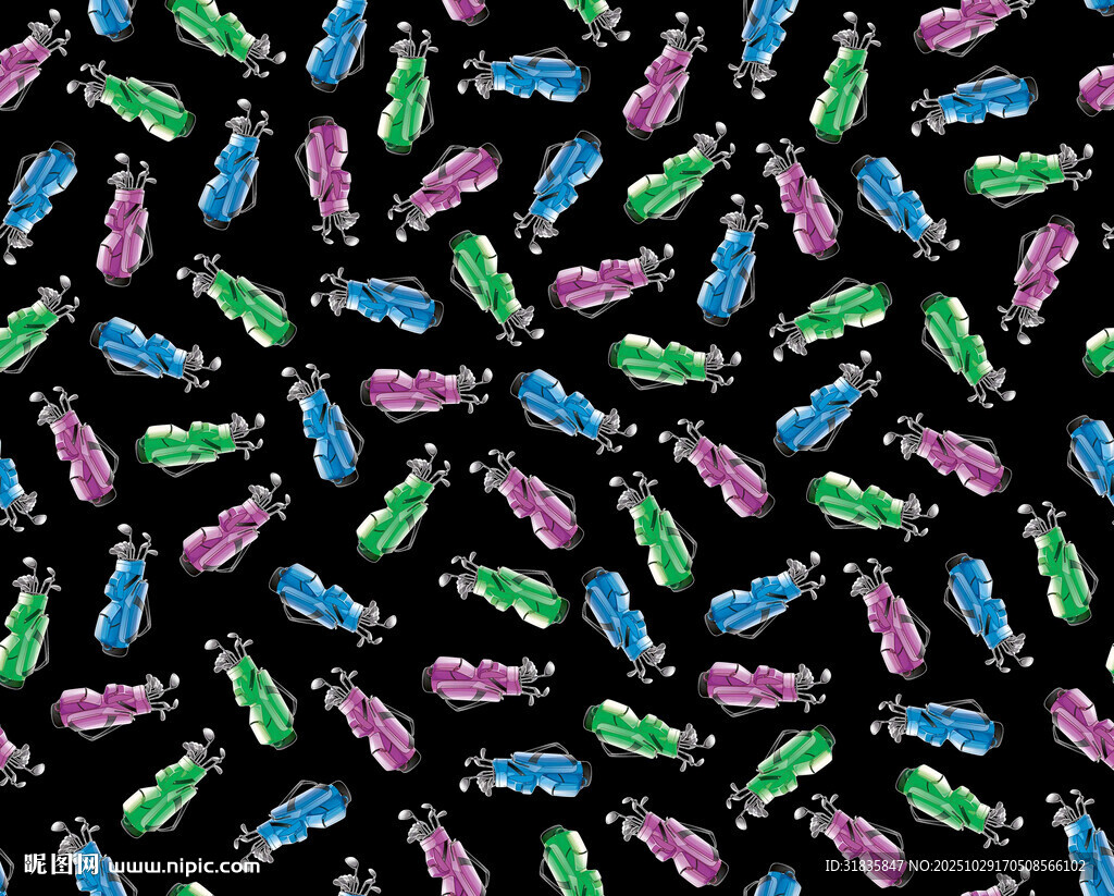 多彩羽毛图案背景设计