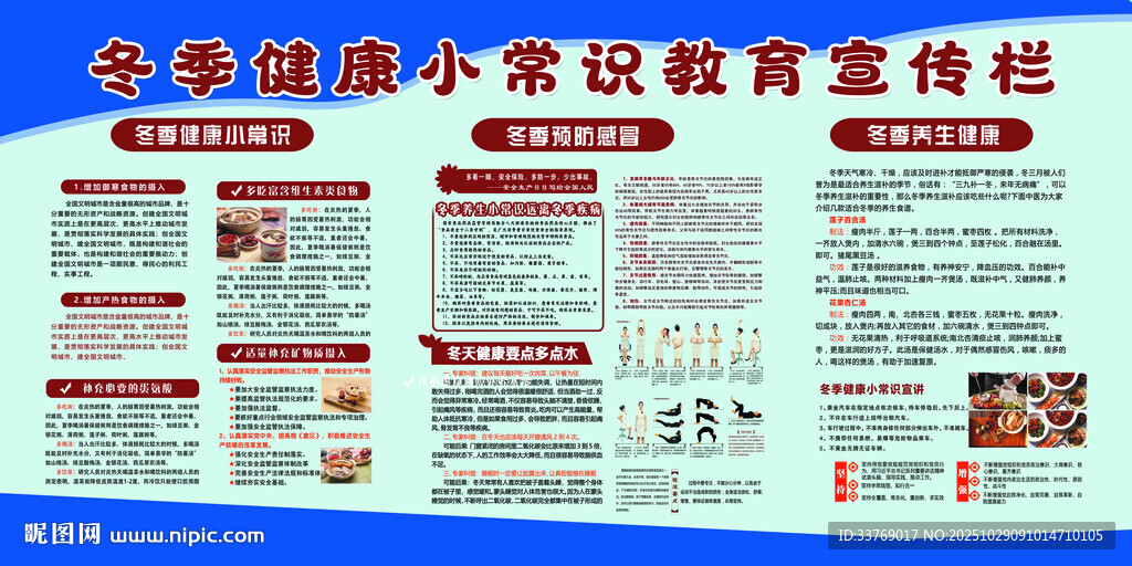 食品安全常识宣传栏展示