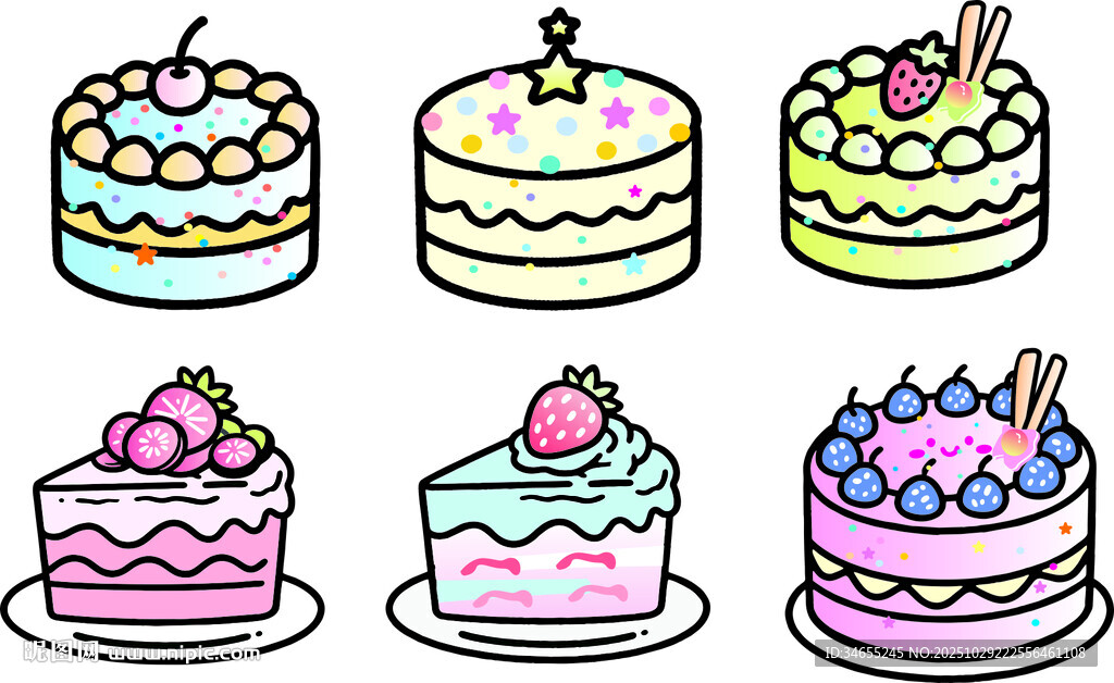 卡通蛋糕